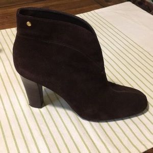 Franco Sarto brown suede booties 9.5M